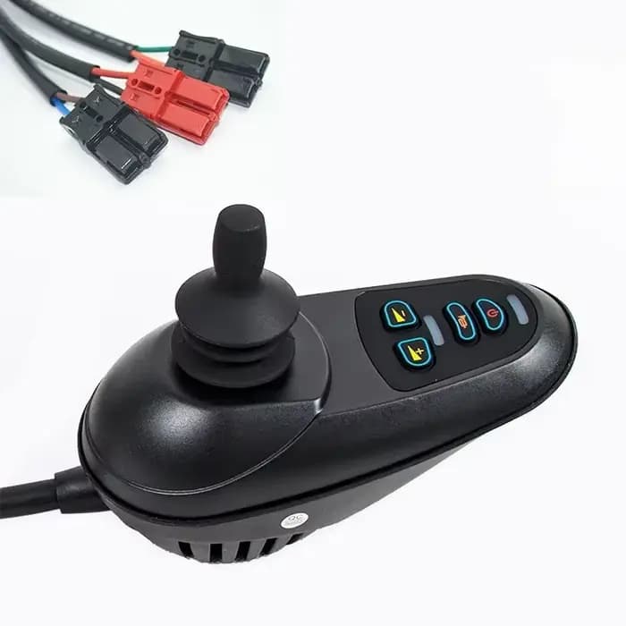 Contrôleur de Joystick pour fauteuil roulant électrique, télécommande sans fil, changement en douceu