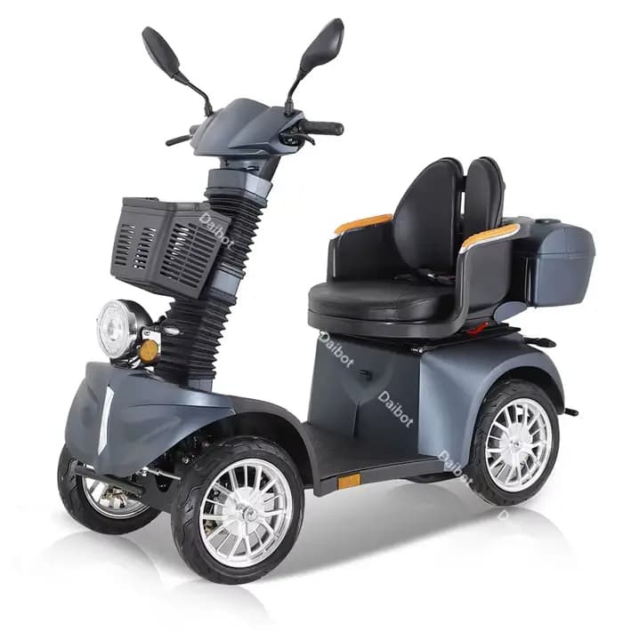 Scooter électrique pliant à 4 roues, Stock européen, pour adultes âgés, avec certification CEE/360 °
