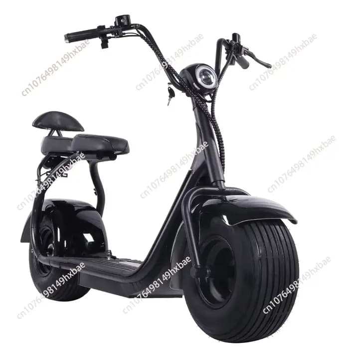 Scooter électrique à batterie lithium 1500W, gros pneus, véhicule de loisirs, voiture parent-enfant