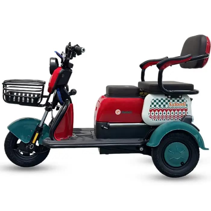 1000W 60V nouveau Scooter électrique marron rose pour personnes âgées femmes 3 roues Tricycle électr