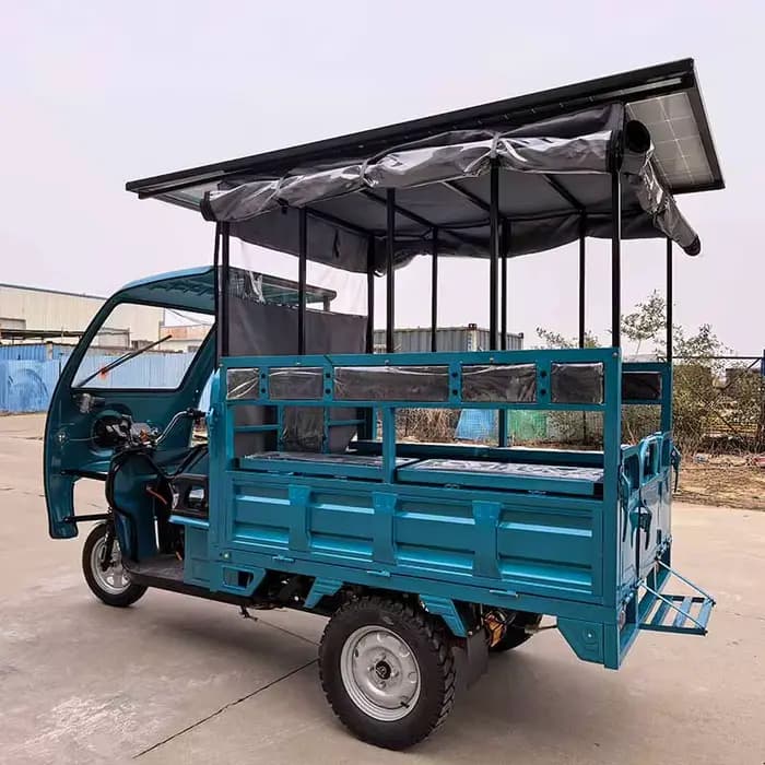 Tricycle électrique chinois, tricycle électrique, triciclo eléctrico, tricycle taxi tuk-tuk électriq