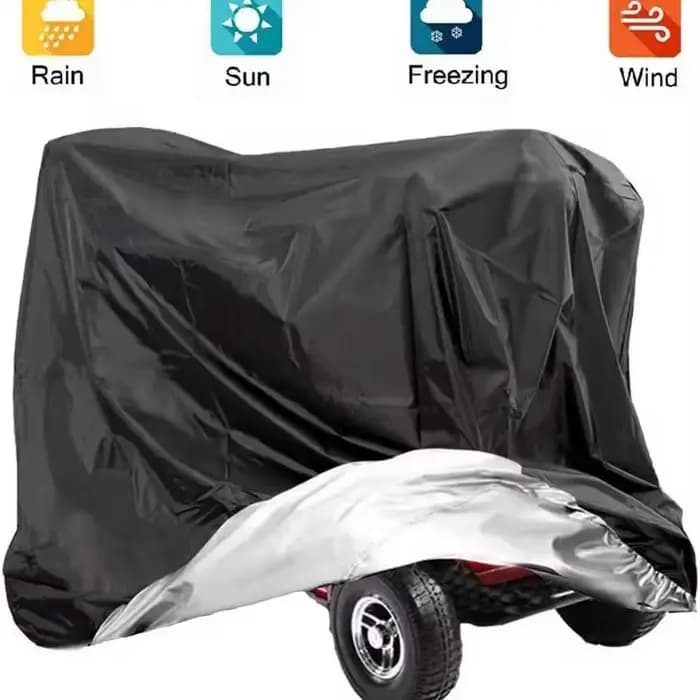 Housse de protection anti-poussière légère et portable pour fauteuil roulant électrique et scooter,