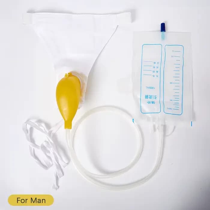 Collecteur d'urinoir Portable réutilisable pour homme et femme, sac d'urine, soins d'incontinence ur