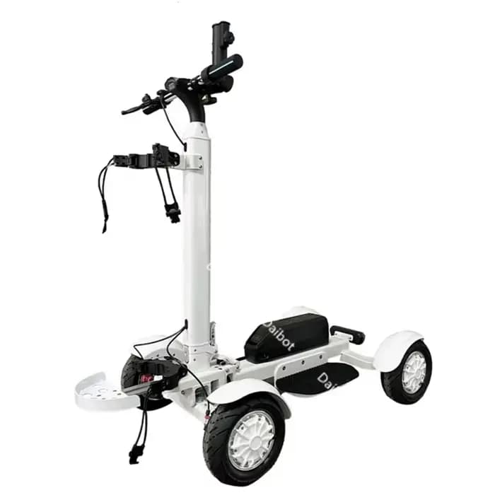 Trottinette électrique puissante et solide amovible avec chariot de Golf 4 roues Scooters électrique