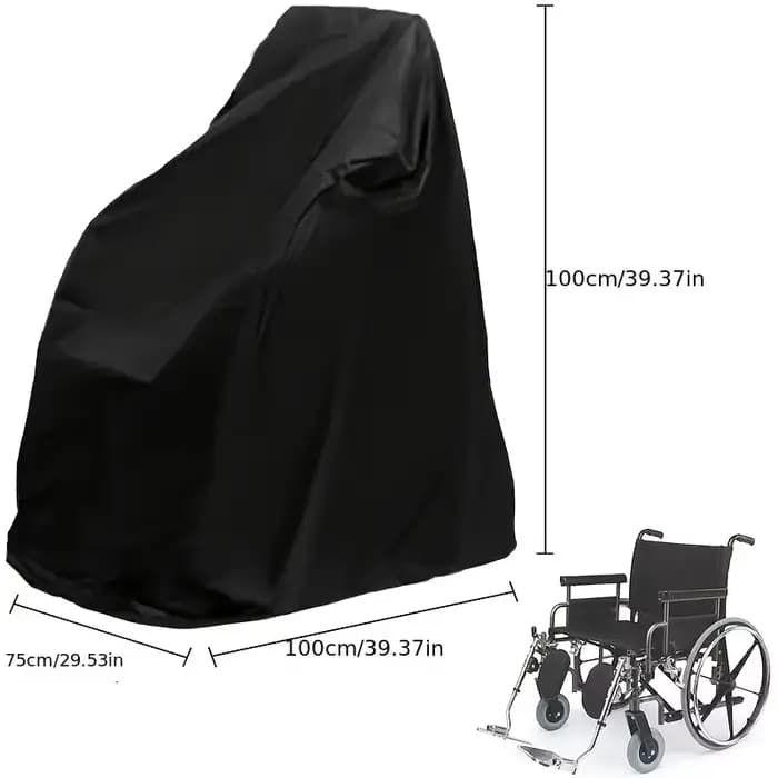 Housse pour fauteuil roulant électrique 210D – Mobilité sans effort avec un design avant tendance –