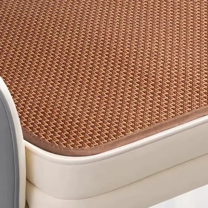 Coussin de chaise rafraîchissant en rotin tressé, respirant et antidérapant, pour cuisine, salle à m