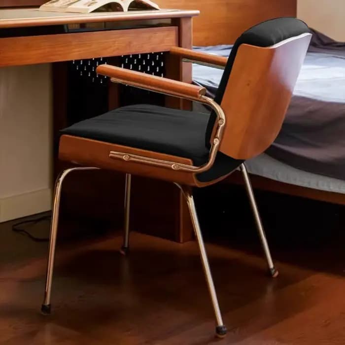 Chaise de salle à manger d'hôtel, fauteuil de négociation pour la maison, chaise de maquillage pour