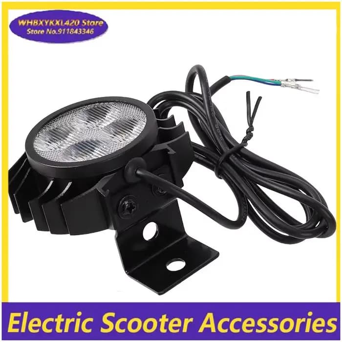 Phares LED 12-80V, adaptés à divers scooters électriques, motos, lumières modifiées pour VTT et util