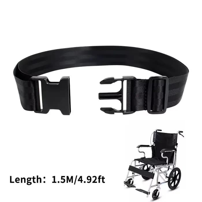 Ceinture de sécurité pour fauteuil roulant à 2 sangles