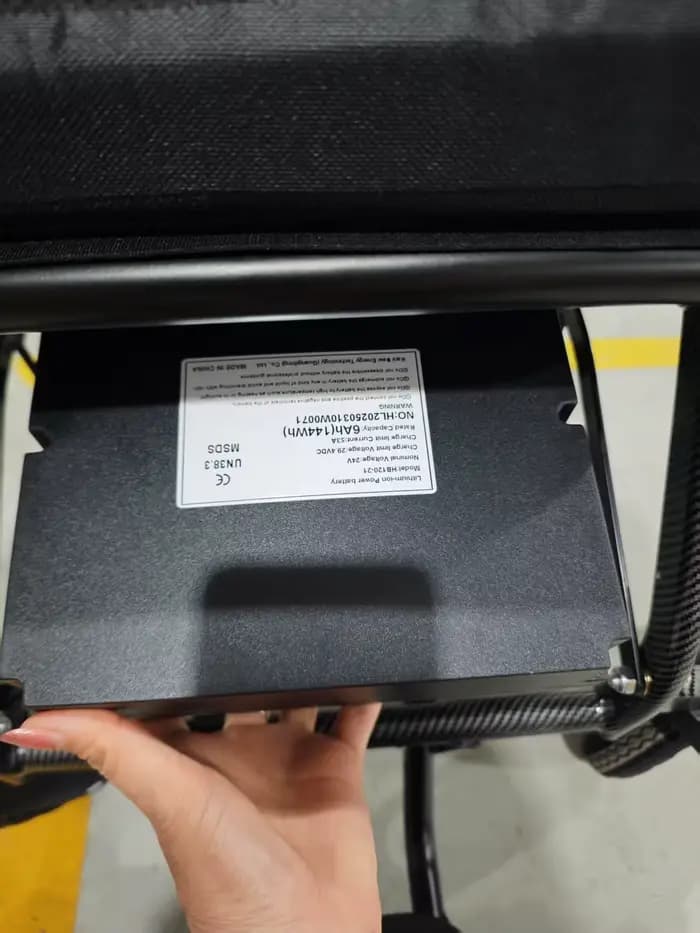 Batterie au lithium pour fauteuil roulant électrique 9,8 kg