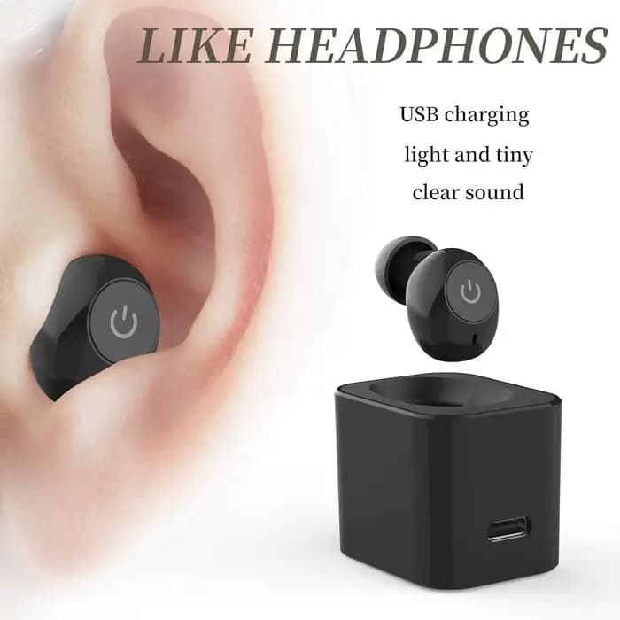 Aide auditive numérique mono-auriculaire pour seniors
