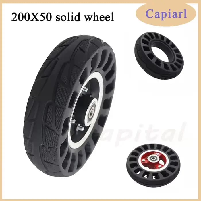 Pneu de roue solide adapté pour scooter à gaz électrique et fauteuil roulant