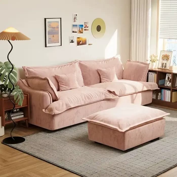 Canapé-lit paresseux convertible pour salon, appartement, balcon – Fauteuil inclinable simple ou double