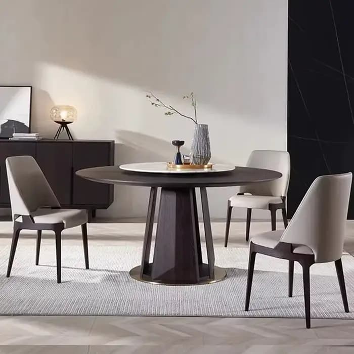 Chaises de salle à manger de luxe modernes, confortables et ergonomiques, en cuir, de styliste, Ensembles tendance, meubles de Salle à manger