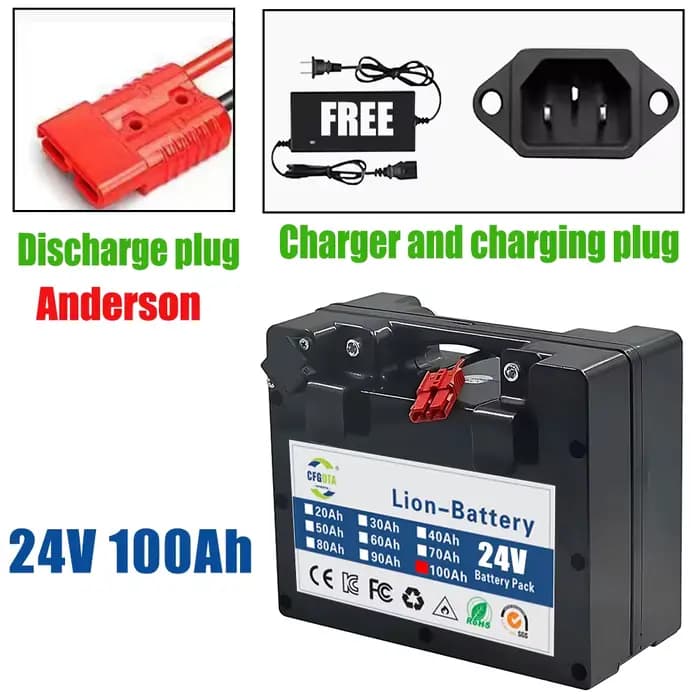 Batterie au lithium spécifique pour fauteuil roulant électrique