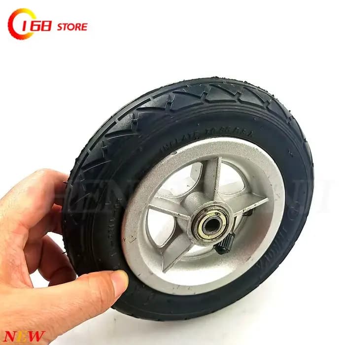 Roues de scooter 6 pouces 6x1 1/4, adaptées au remplacement des roues de scooter