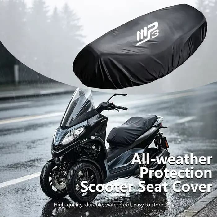 Pour Piaggio MP3 300 / 400 / 500 / 530 (2006-2025) – Housse de protection imperméable pour scooter à 3 roues, protection UV