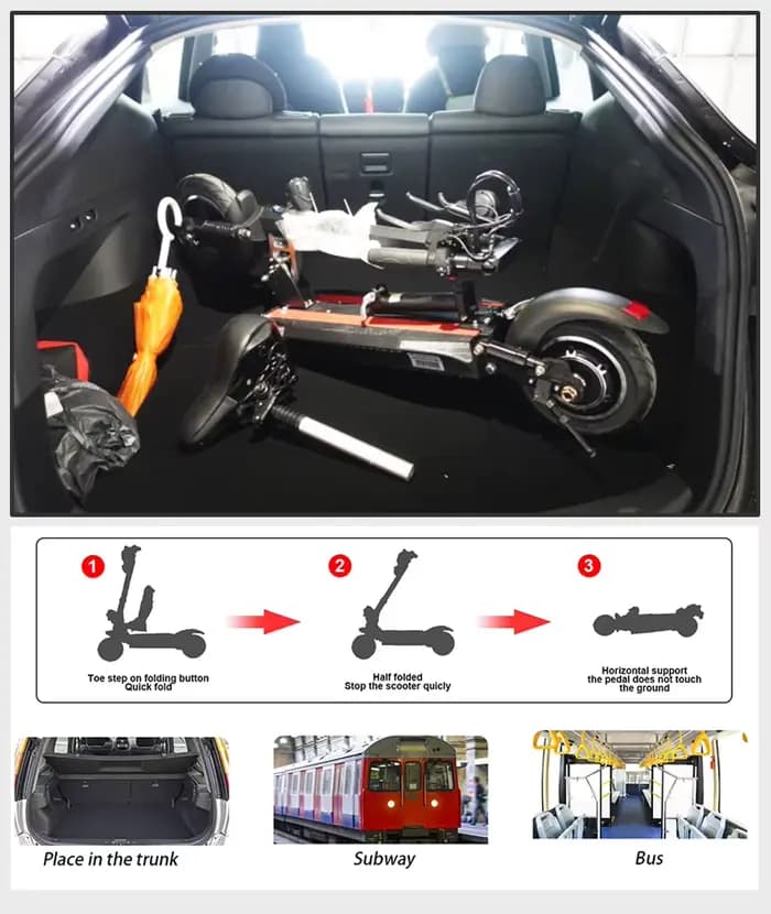 Trottinette Électrique 1200W