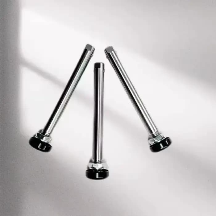 1 paire d'axes à dégagement rapide pour roue arrière de fauteuil roulant