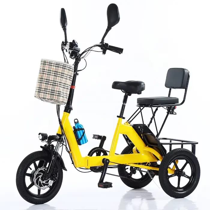 2025 Tricycle électrique pliant Scooter passager