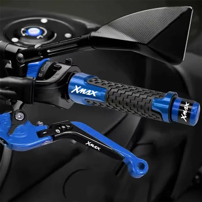 Leviers de Frein et d'Embrayage avec Poignées de Guidon, pour Moto Yamaha Xmax 125, 200, 250, 300, 400, 2013, 2022, 2021, 2018, 2019, 2020