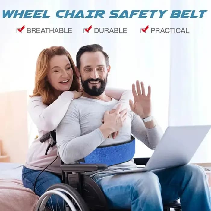 Ceinture de Sécurité Anti-Chute pour Fauteuil Roulant