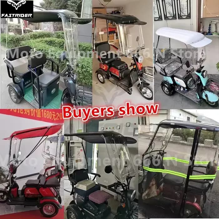 Auvent de Tricycle électrique