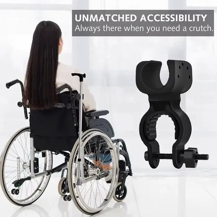 Support de béquille pour fauteuil roulant électrique manuel