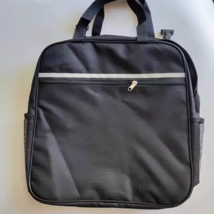 Sac de rangement multifonctionnel pour fauteuil roulant - Sac à dos suspendu à l'arrière pour personnes handicapées