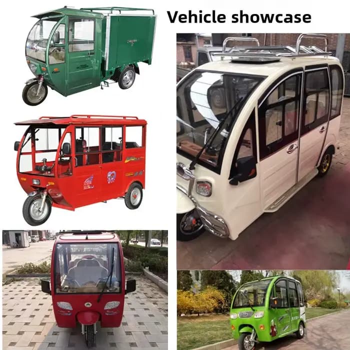 Rétroviseur Grand Angle Haute Définition pour Tricycles et Véhicules à Quatre Roues