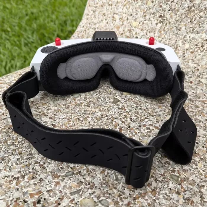 Kit Confort - Plaque frontale en mousse + Housse de protection pour lunettes HDZERO Goggle 2 FPV