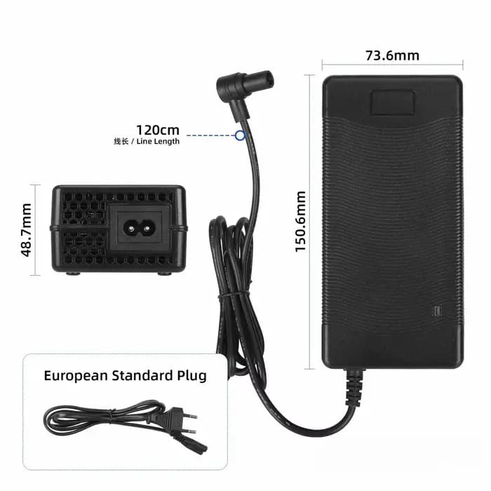 Chargeur de Scooter électrique 54.6V 2a