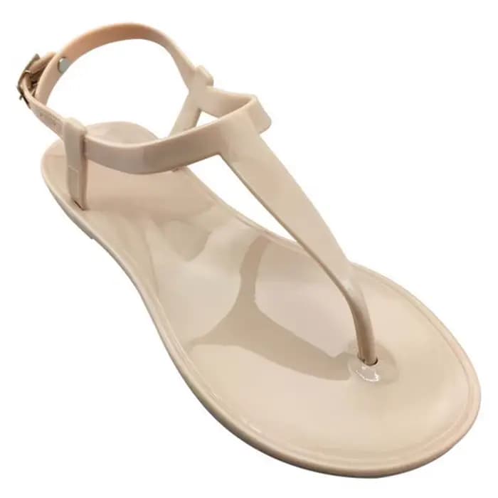 Sandales confortables à enfiler pour femmes, chaussures d'été pour dames, mode, chaussures plates d'extérieur, plage, loisirs, document bonbon