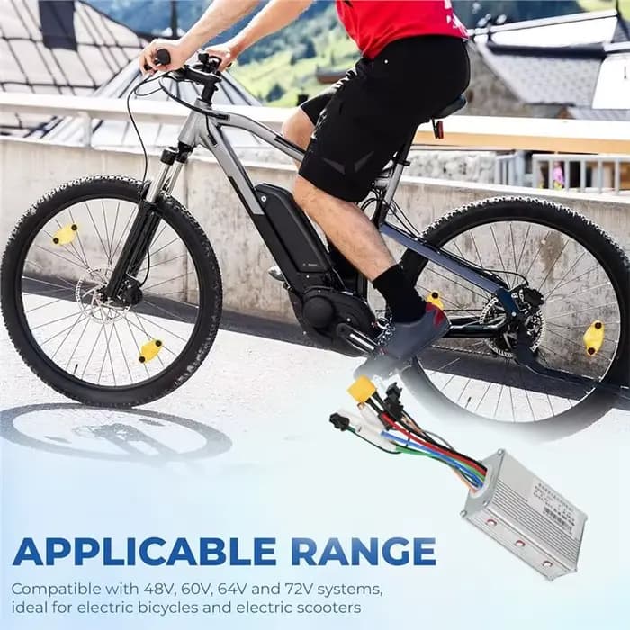 Contrôleur sans balais BSEVB-60V 25A pour trottinette électrique et vélo