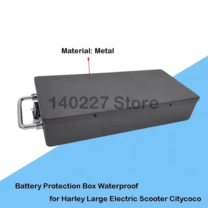 Boîte de Protection de batterie étanche pour Harley grand Scooter électrique Citycoco