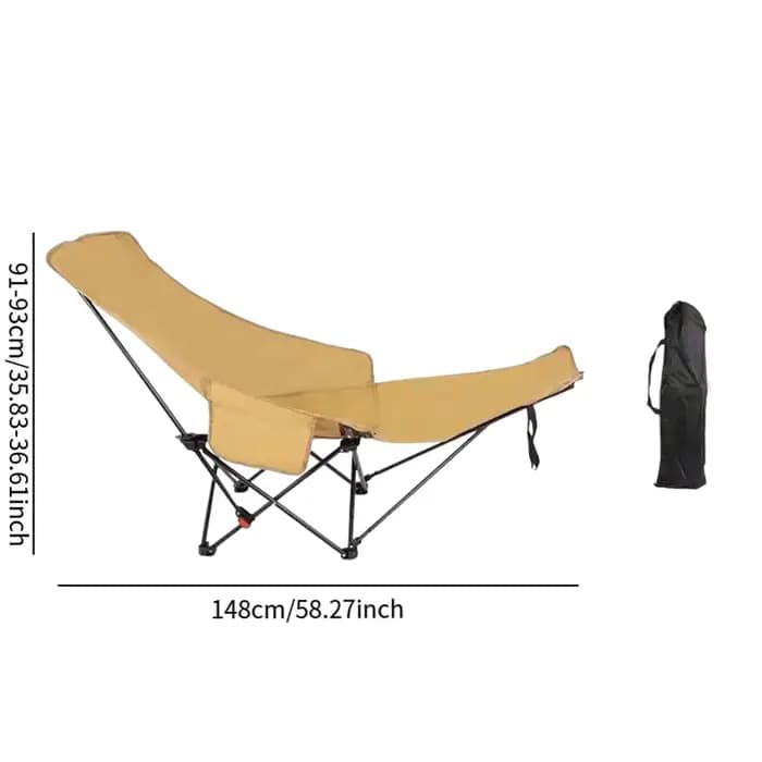 Chaise longue pliante chaise inclinable légère chaise longue inclinable pliable pour Camping randonnée jardin voyage en plein air