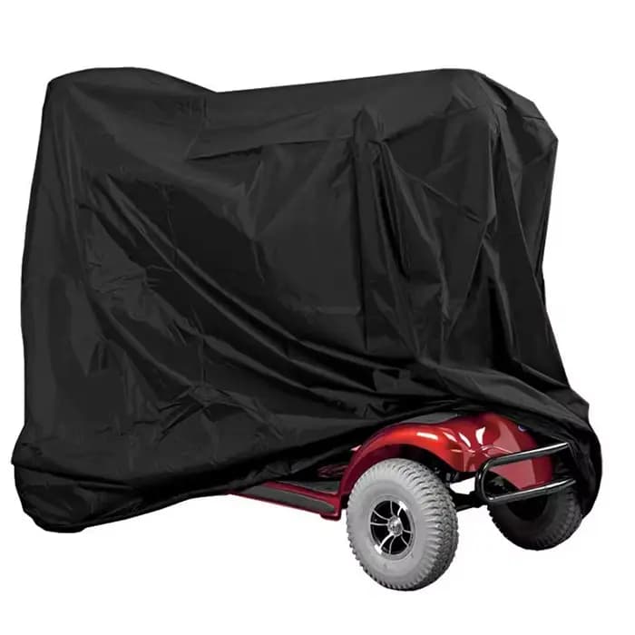 Housse de protection anti-poussière légère et portable pour fauteuil roulant électrique et scooter