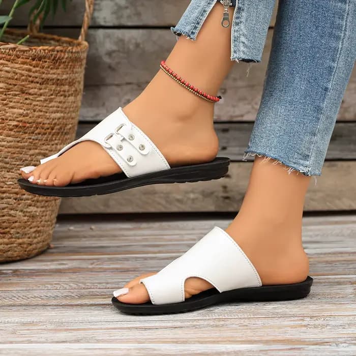 Sandales compensées confortables pour femmes, à talon moyen, décontractées, pour l'extérieur et la plage, nouvelle mode été 2026