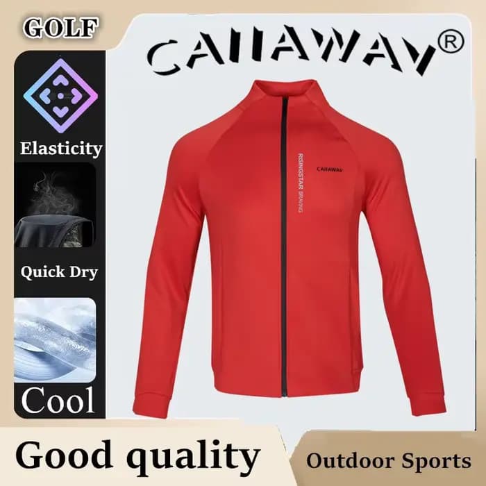 CAprospects-Manteau de golf AWAV authentique pour hommes, vêtements de sport, manteau de loisirs, confortable, manches longues