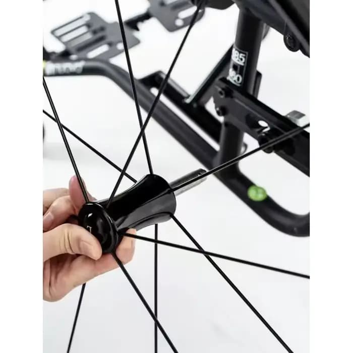 1 paire d'axes à dégagement rapide pour roue arrière de fauteuil roulant