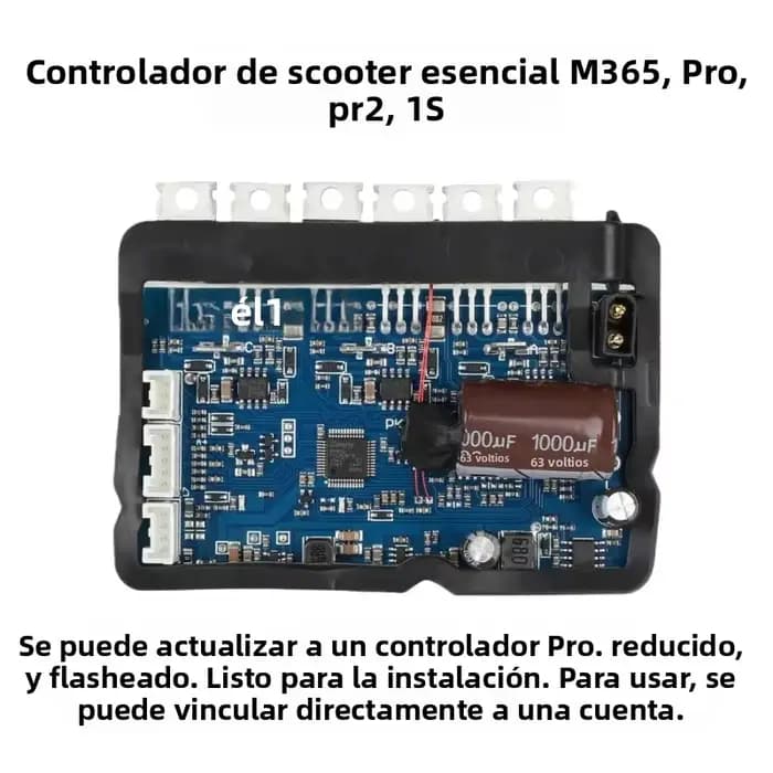 Contrôleur de trottinette modifié avec barre en cuivre pour Xiaomi M365 1S Pro Pr2 Essential