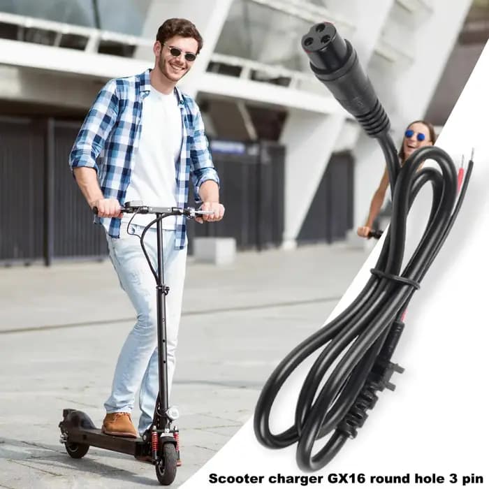 Câble de Port de chargement à 3 broches pour Scooter électrique
