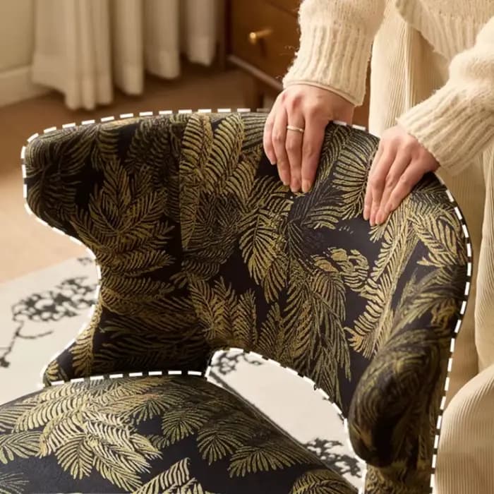 Chaise d'écriture pivotante avec dossier, pour la maison, salon, salle à manger, bureau d'ordinateur, siège confortable pour chambre à coucher, vanité de maquillage