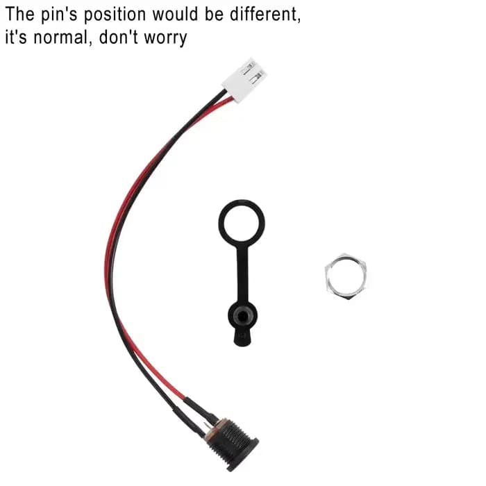Vivobike-Prise de charge pour scooter électrique, port de charge, chargeur durable, trou rond, balance, accessoires de voiture