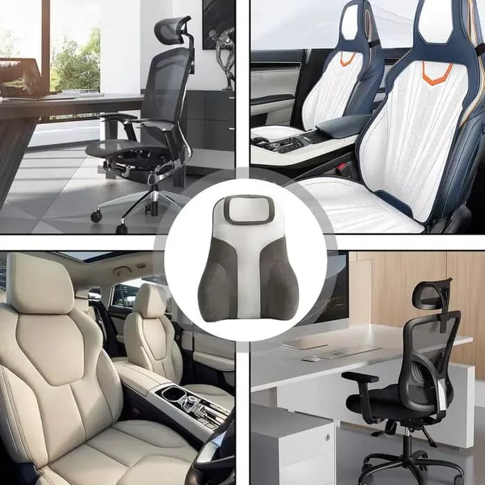 Oreiller de soutien lombaire pour chaise de lit