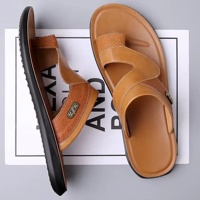 Sandales pour hommes, nouvelle collection été, antidérapantes, respirantes, légères, à semelle souple, chaussures de plage confortables, tongs à clipser, pantoufles à enfiler