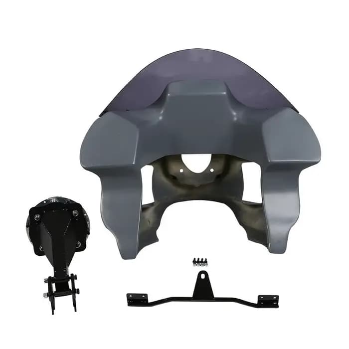 Carénage supérieur avant de moto, carénages de jambe inférieure pour Harley Dyna Low Rider Street Bob