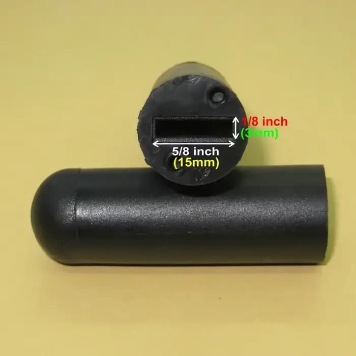 Lot de 2 embout de poignée de frein pour verrouillage de roue pour fauteuil roulant 5/8"