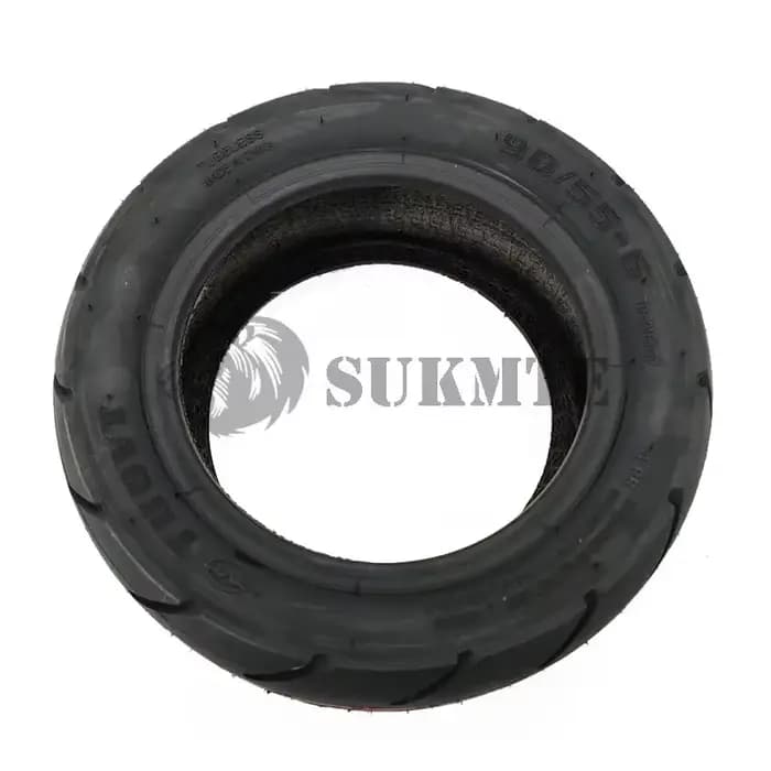 Pneu 90/55-6 sans chambre à air pour Scooter électrique 10 pouces 80/60-6 80/65-6
