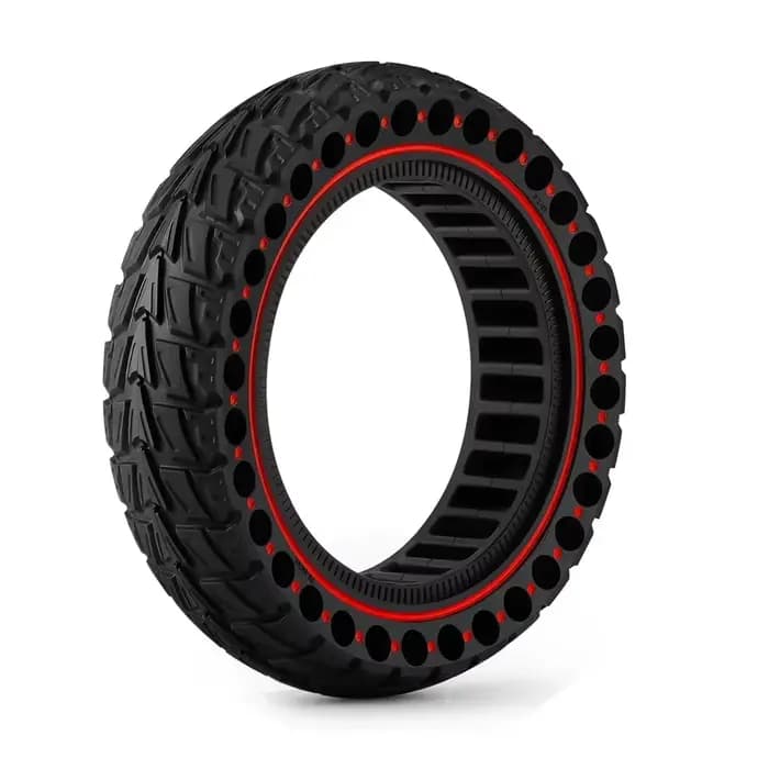 Pneu solide tout-terrain 10x2.5 (60/70-6.5) pour Scooter électrique Ninebot G30 G30L G30D